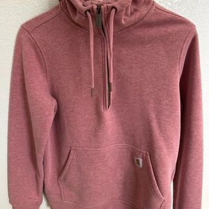Womens Carhartt Clarksburg half-zip hoodie